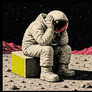 Astronaut sitting